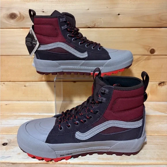 New Vans MTE Sk8-Hi GORE-TEX Bitter Chocolate Hiking Boots - waterproof - Picture 7 of 13